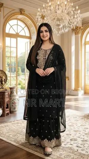 Exclusive Garara Dress – Embroidery Sequin Collection