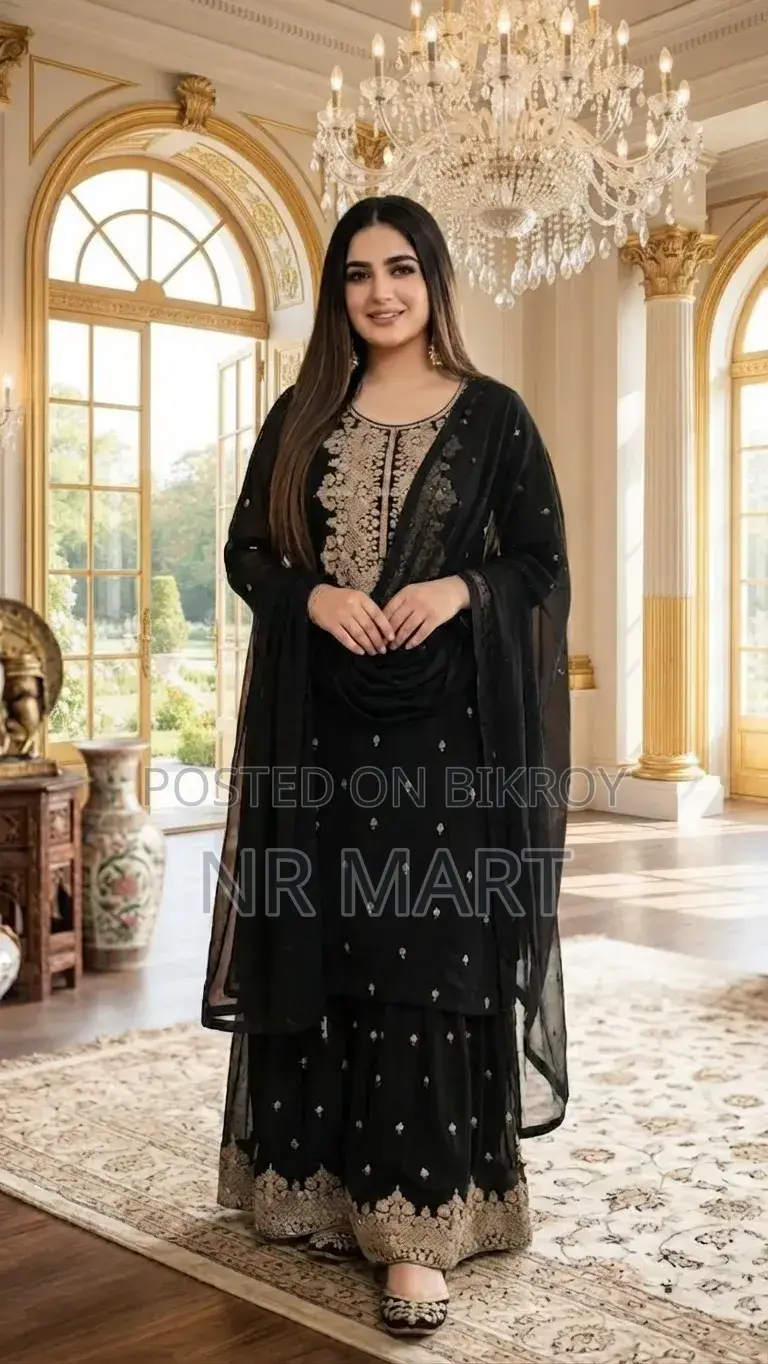 Exclusive Garara Dress – Embroidery Sequin Collection