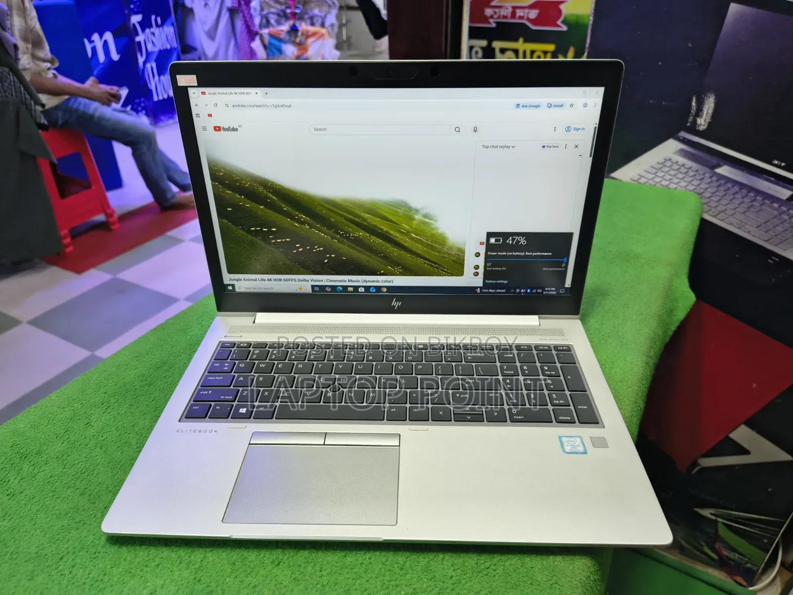Laptop HP EliteBook 850 G5 8GB Intel Core i5 SSD 256GB