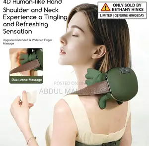 Electric Neck And Shoulder Massager, Handiva Hand Massager With Finger
