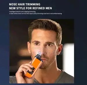 Portable Electric Ear and Nose Trimmer USB Rechargeable Electric Nose 