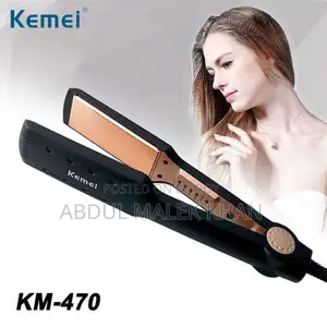 Professional Kemei Km-470 Hair Straightener