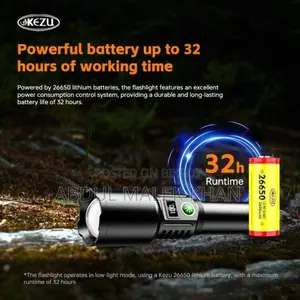 High Super Powerful Led Flashlight High Power Torch Light Rechargeable