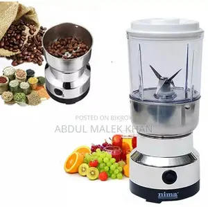 Nima Electric 2 in 1 Blender and Grinder, High Quality Heavy Duty Blen