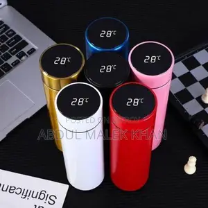 Insulating Pot Smart Cup Stainless Steel LED Digital Smart Vacuum Cup 