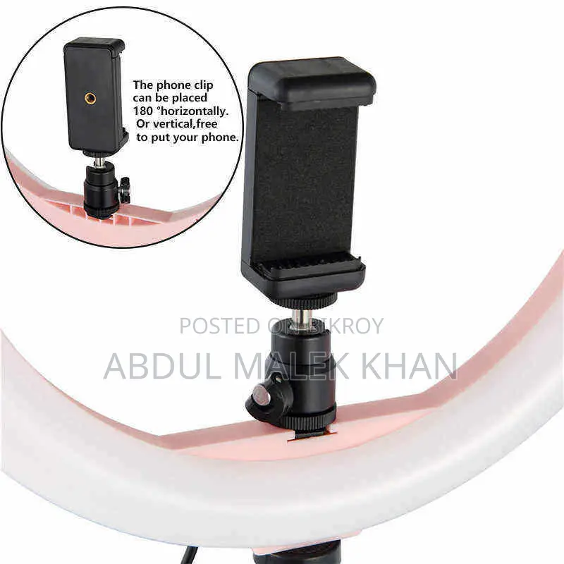 12 inch LED Ring Light For Mobile With Stand