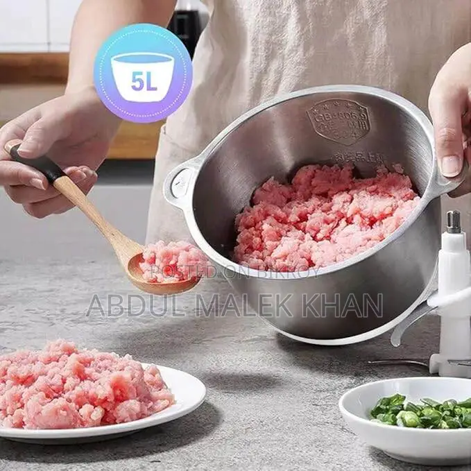 Sokany 800w 2 Speed 3L Multifunction Electric Meat Grinder Food 304 Stainless Steel Mincer