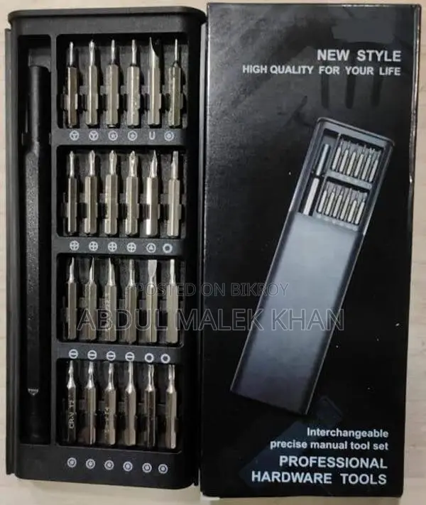 Sky- 24-in-1 Precision Screwdriver Set with 24 Alloy S2 Steel Bits