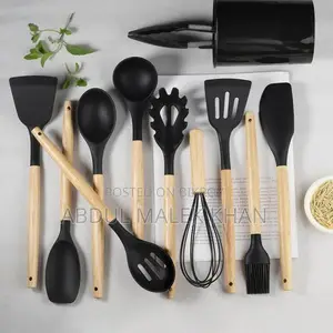 12-Piece Silicone Spatula Set – Heat-Resistant, Non-Stick Kitchen Uten