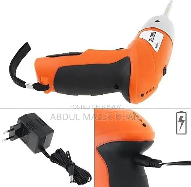 Cordless Power Screwdriver Kit Rechargeable Electric 45pcs Cordless Dr