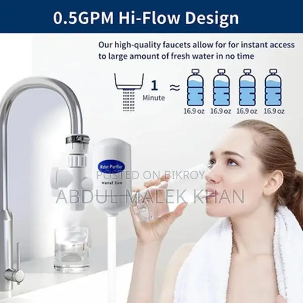 Mini Water Filter, Water Purifier Filter, Washable Water Purifier SWS 