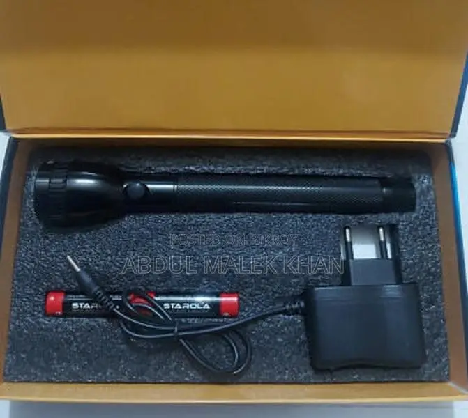 Heavy Duty Flashlight Torch Light And Best Rechargeable LED Flashlight
