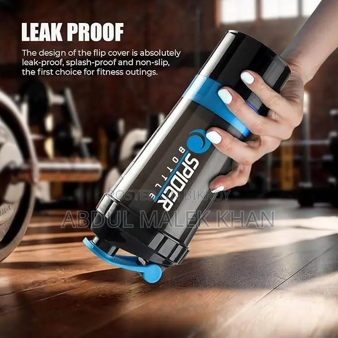 Protein Shaker Bottle 500ml with Extra Compartment