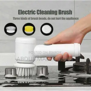 Electric Cleaning Brush Set Kitchen Bathroom Sink Bathtub Floor Toilet