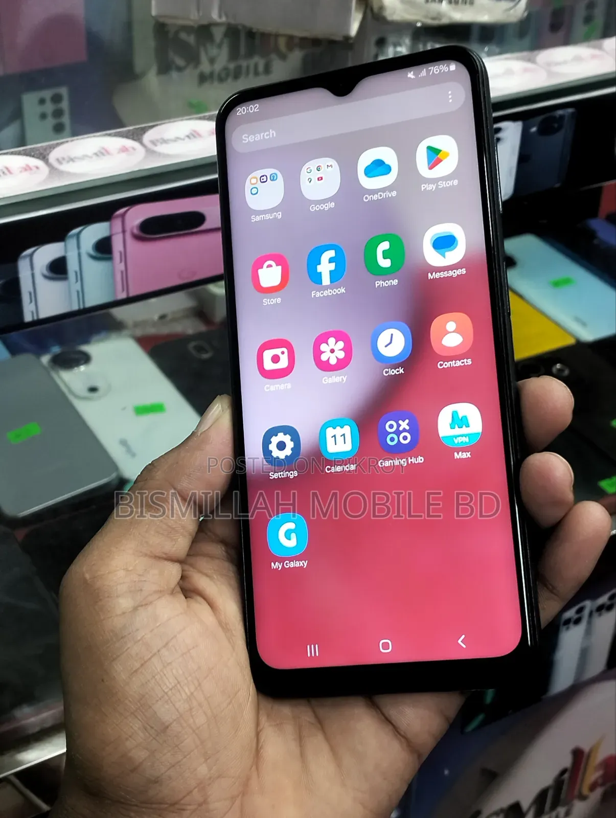 স্যামসাং গ্যালাক্সি এ১৩ ১২৮ জিবি কালো