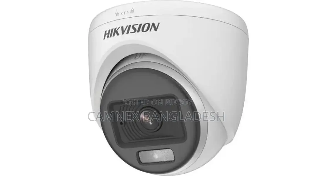 Hikvision 2MP ColorVu অডিও ইনডোর ফিক্সড টারেট ক্যামেরা DS-2CE70DF0T-PF