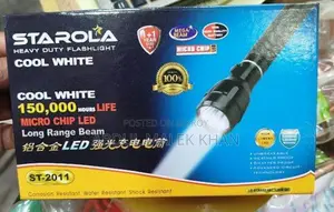 Heavy Duty Flashlight Torch Light And Best Rechargeable LED Flashlight