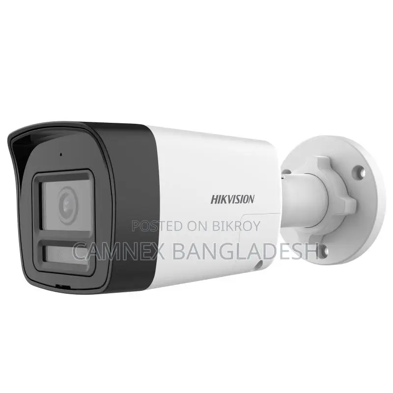 Hikvision 2MP Two Way Audio & Siren Fixed Mini Bullet Camera DS-2CE16D
