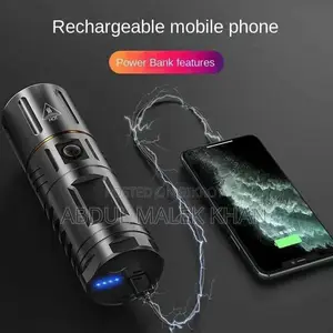 HIGH POWERED MULTI PURPOSE Zoomable Strong Light T40 LED Flashlight US