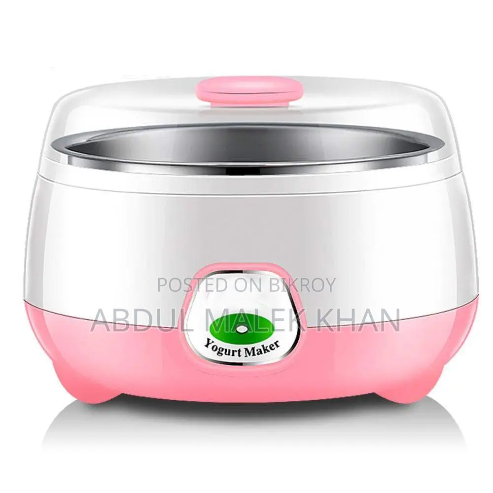 Automatic Yogurt Maker - 1L Dahi Maker With Stainless Steel Bowl