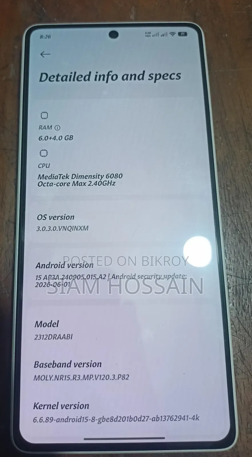 Xiaomi Redmi Note 13 Pro 128 GB White