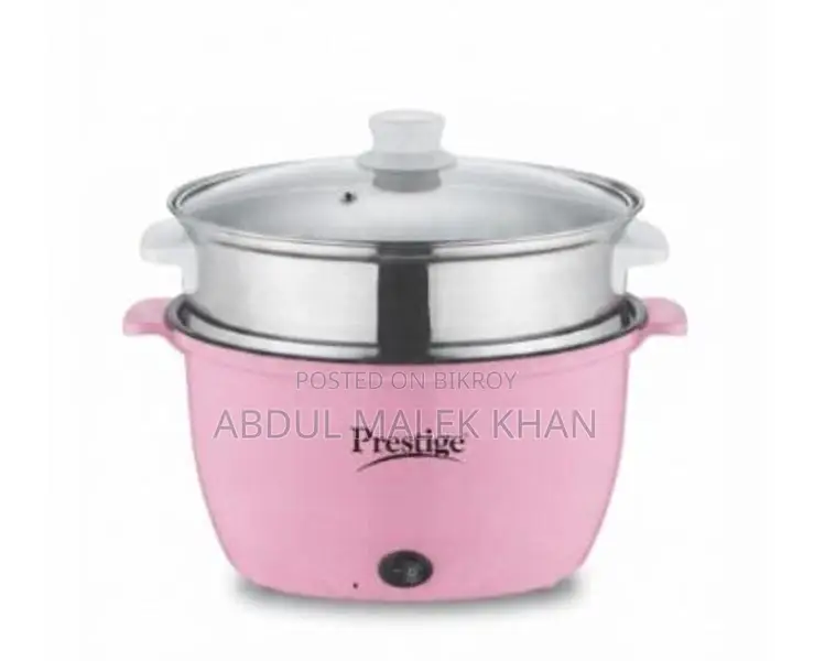 Prestige 5.2L Multifunctional Electric Cooking Pot with Steamer