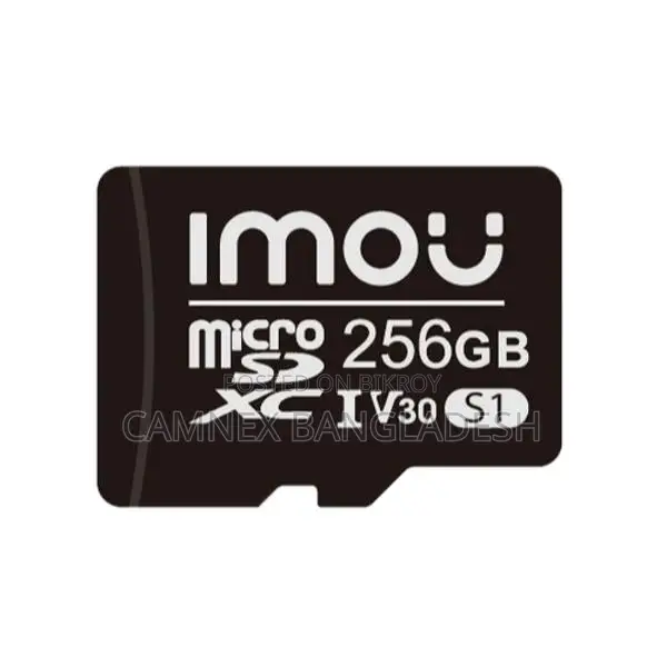 Imou 64/128/256GB MicroSDXC UHS-I Class 10 V30 Memory Card Without Ada