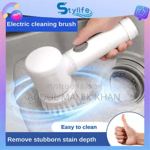 Electric Cleaning Brush Set Kitchen Bathroom Sink Bathtub Floor Toilet