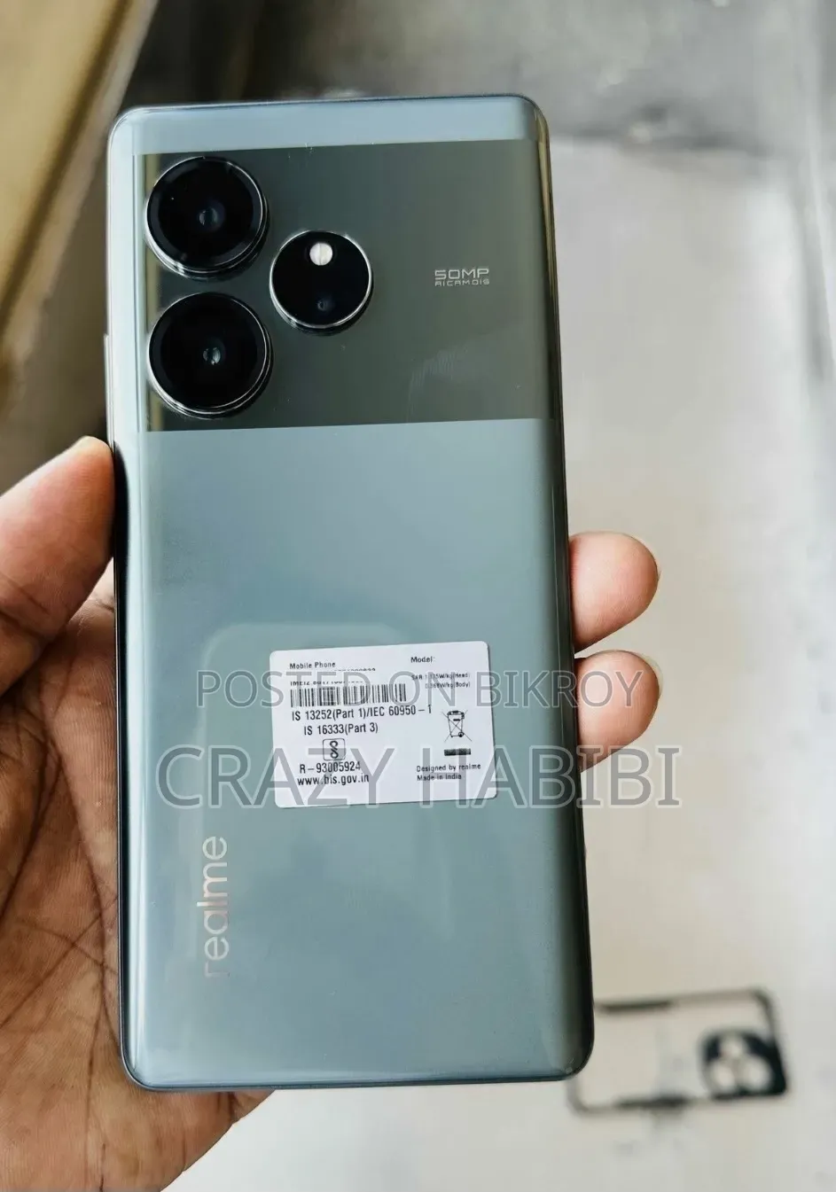 New Realme GT 6 256 GB Green