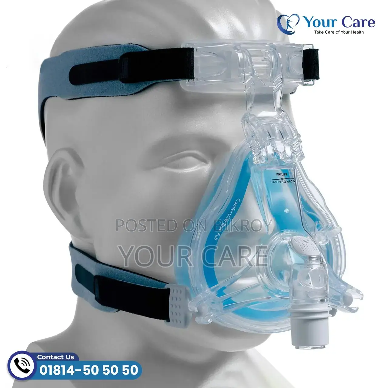 Philips Comfort Gel Full Face CPAP Mask