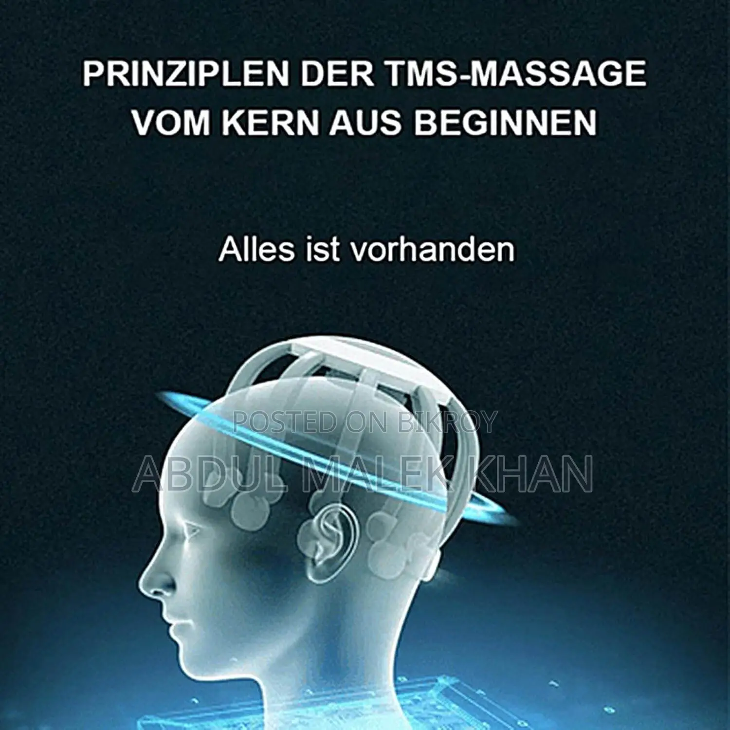 Electric Octopus Head Massager Therapy offering a 360-degree massage t