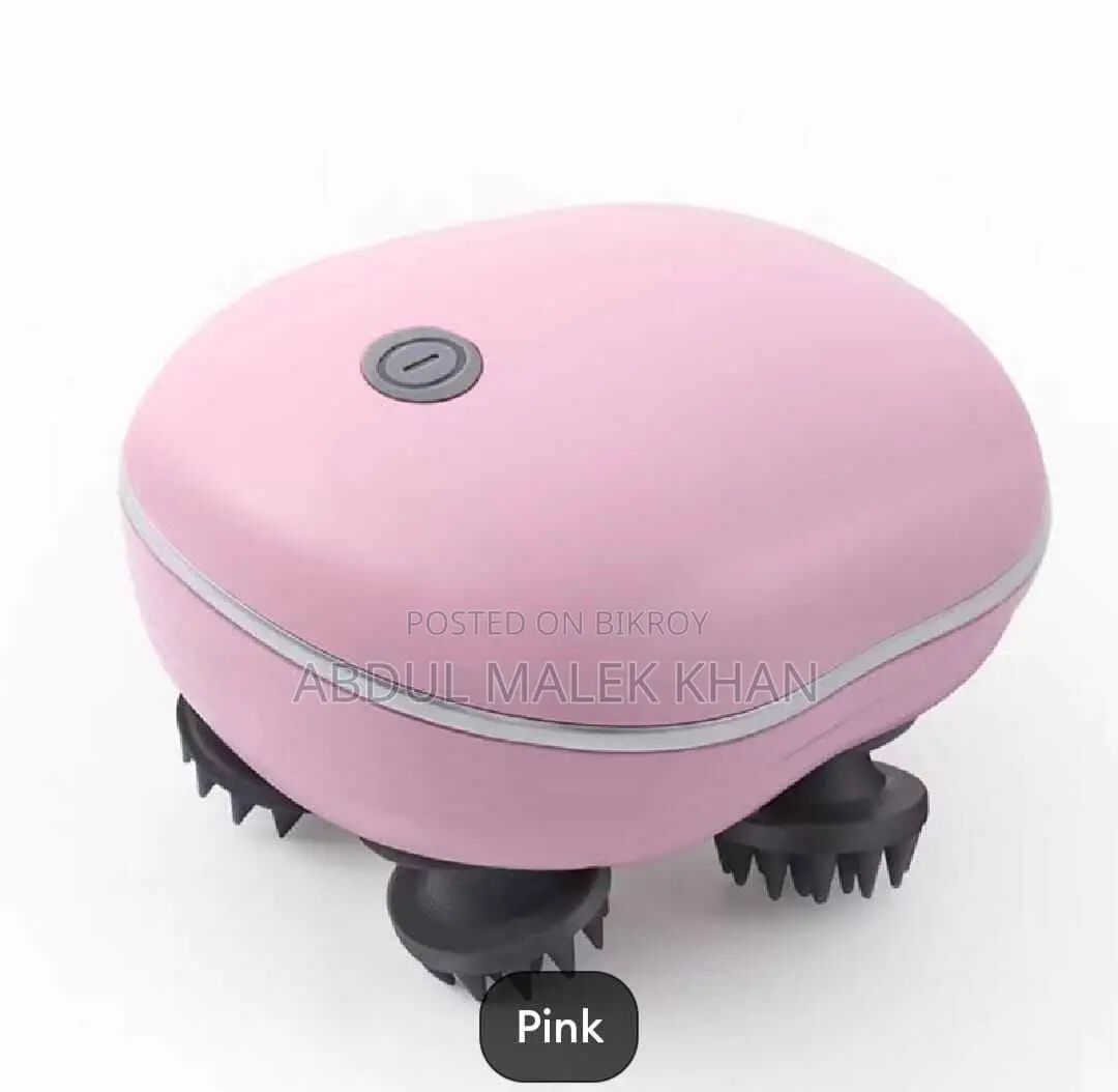Scalp Head Hair Massager, Electric Waterproof Massager, Red Light Ther