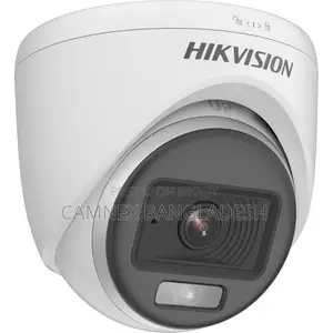 Hikvision 2MP ColorVu অডিও ইনডোর ফিক্সড টারেট ক্যামেরা DS-2CE70DF0T-PF