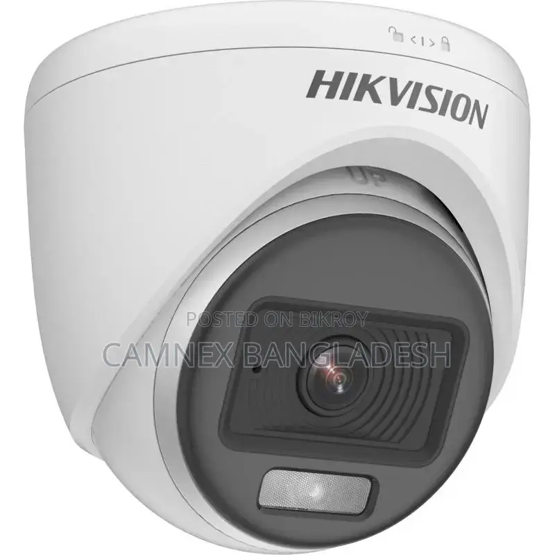 Hikvision 2MP ColorVu অডিও ইনডোর ফিক্সড টারেট ক্যামেরা DS-2CE70DF0T-PF