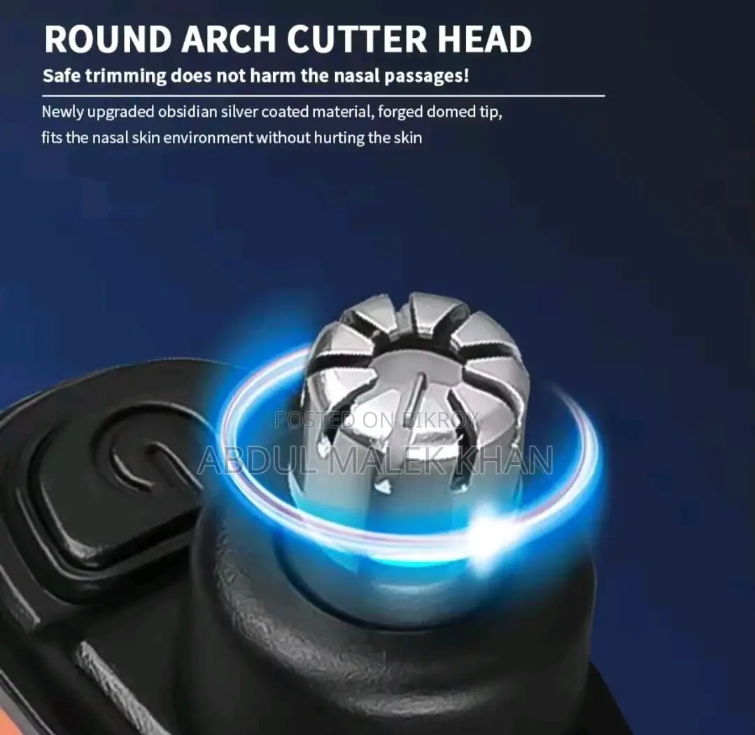 Portable Electric Ear and Nose Trimmer USB Rechargeable Electric Nose 