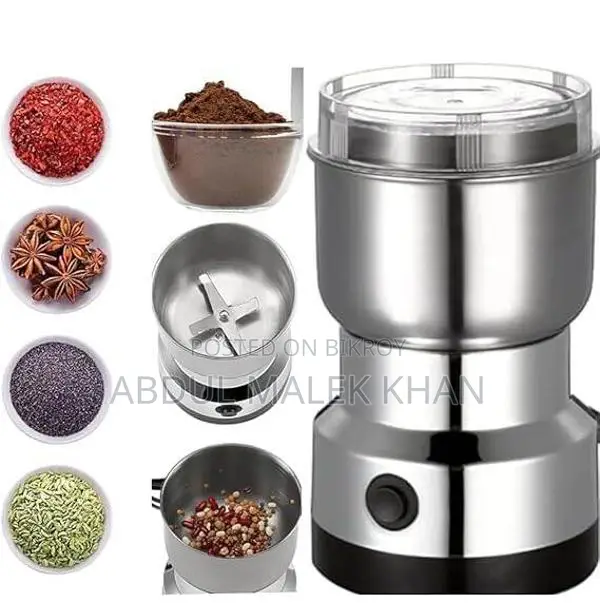 Nima Electric Spice & Coffee Bean Grinder. 4 Blade Stainless Steel Min