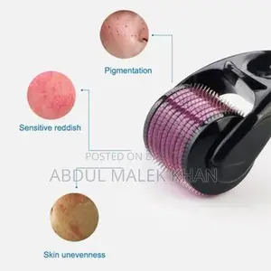 Derma Roller Micro Needle 1.5mm for Hair, Beard Growth and Facial Skin
