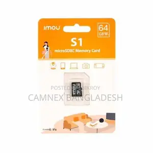 Imou 64/128/256GB MicroSDXC UHS-I Class 10 V30 Memory Card Without Ada
