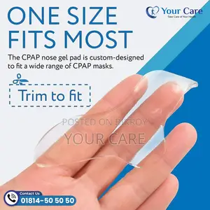 Nasal Gel Pad for CPAP and BiPAP