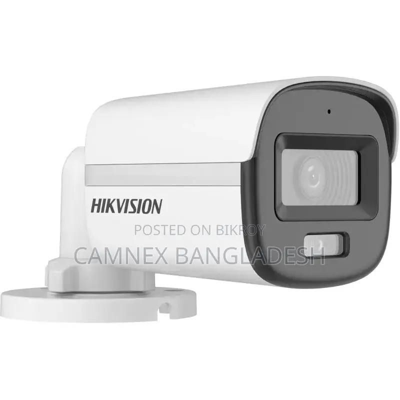 Hikvision 2MP ColorVu Audio Fixed Mini Bullet Camera DS-2CE10DF0T-PFS