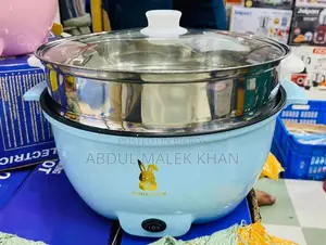 Big Multi Cooker Runbaisen 5.2 L Electric Pot 1200 Watt marble Coating