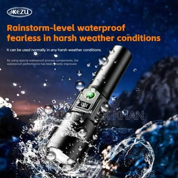 High Super Powerful Led Flashlight High Power Torch Light Rechargeable