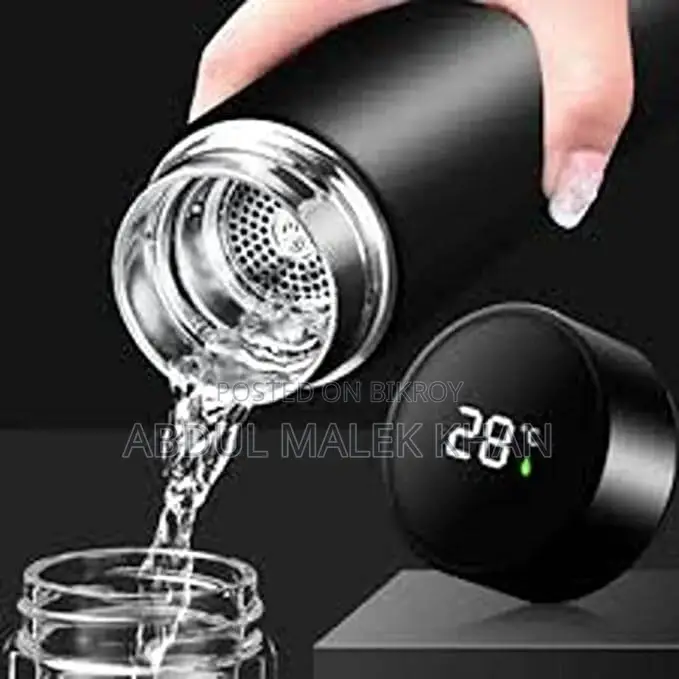 Insulating Pot Smart Cup Stainless Steel LED Digital Smart Vacuum Cup 