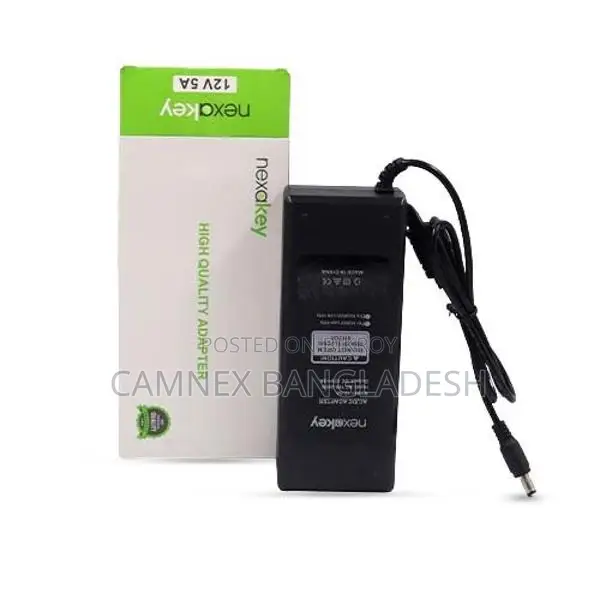 NexaKey NX-122 12V/2A Waterproof DC Power Adapter for CC Camera