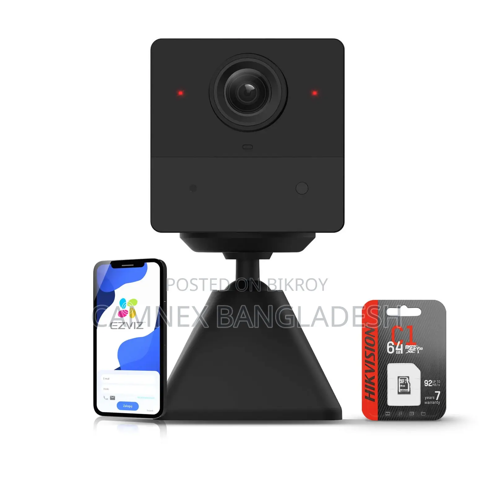Ezviz Wi-Fi Smart Home Battery Camera CS-BC2 (A0-2C2WPFB)