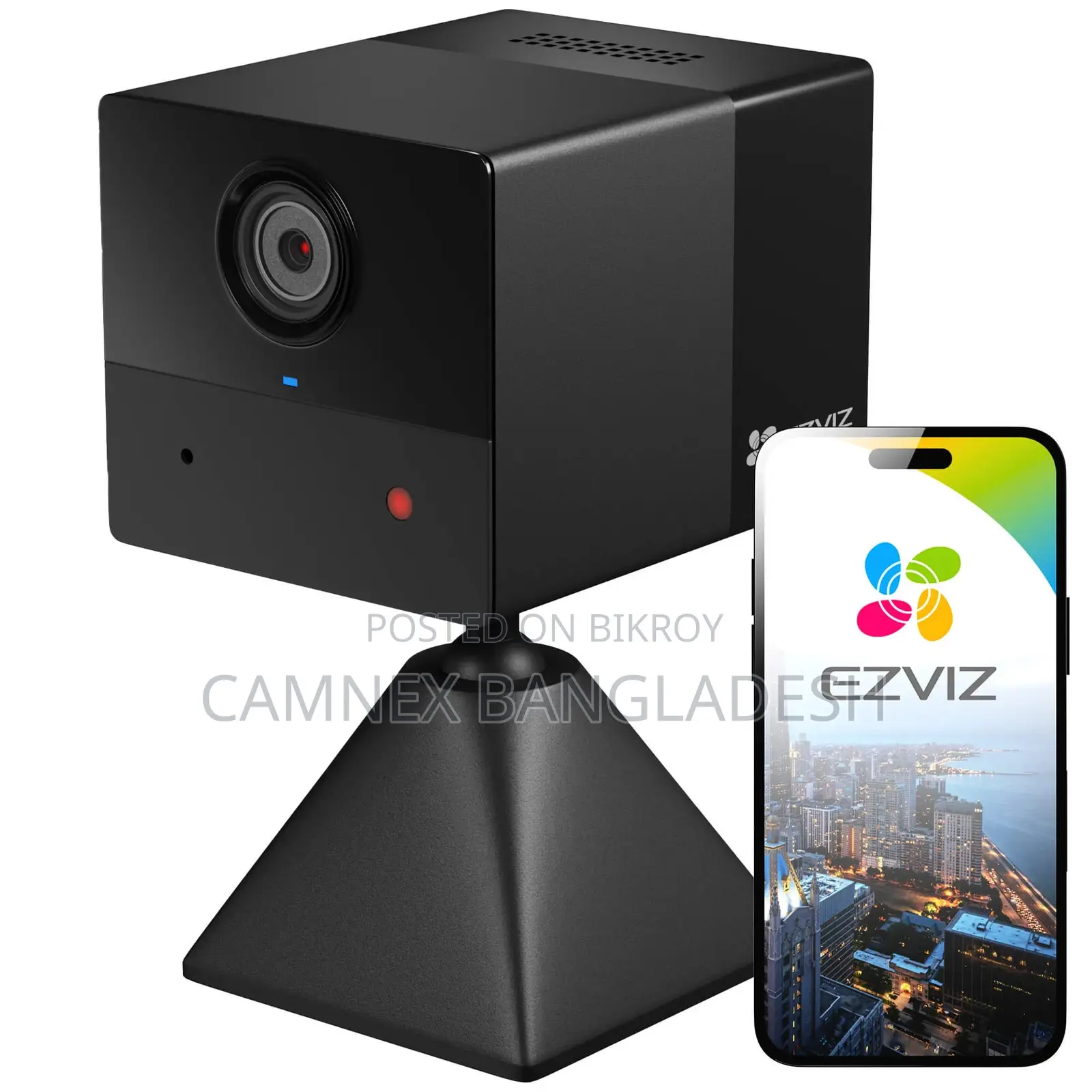 Ezviz Wi-Fi Smart Home Battery Camera CS-BC2 (A0-2C2WPFB)