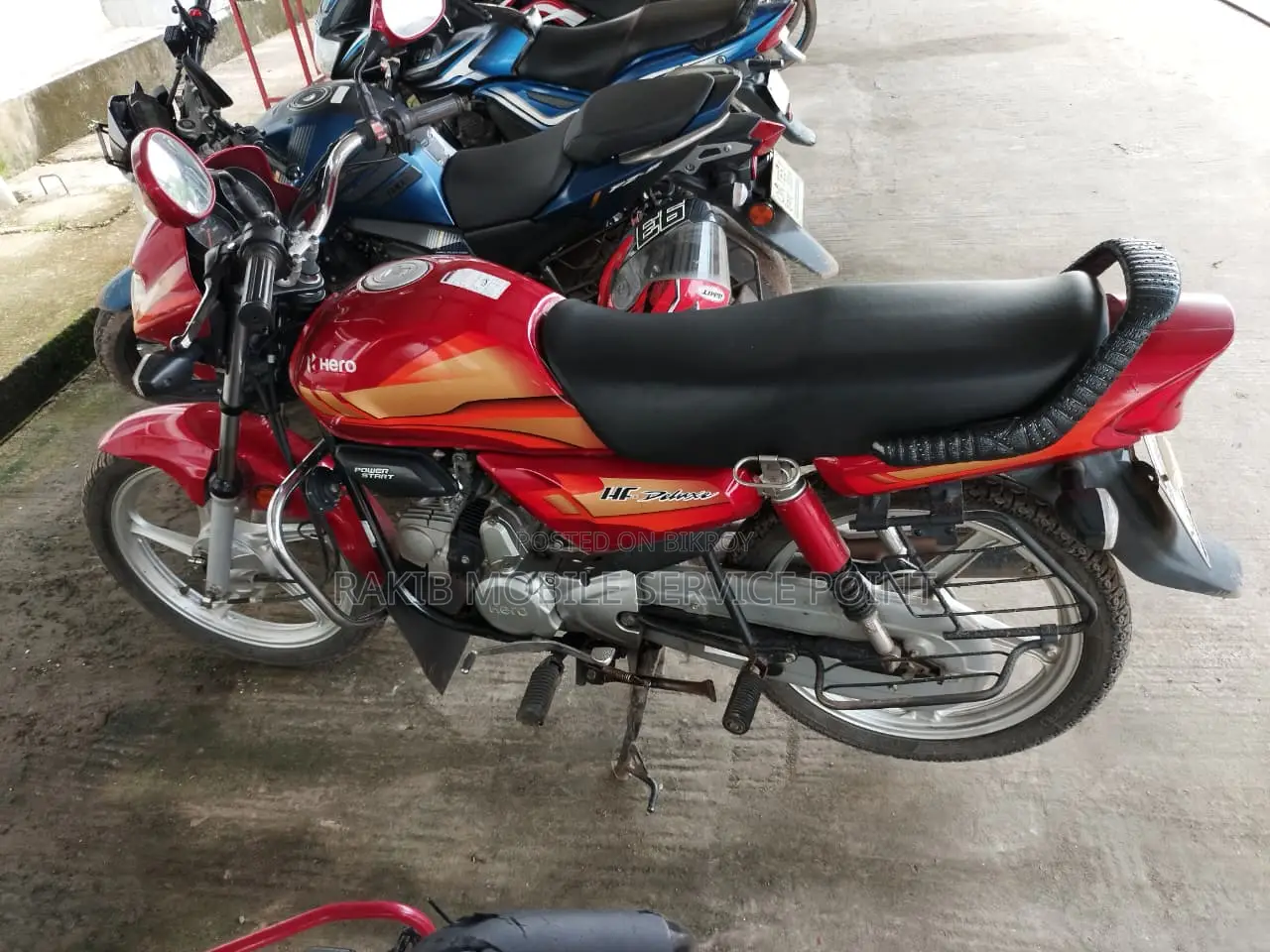হিরো এইচএফ ডিলাক্স ২০২১ রেড