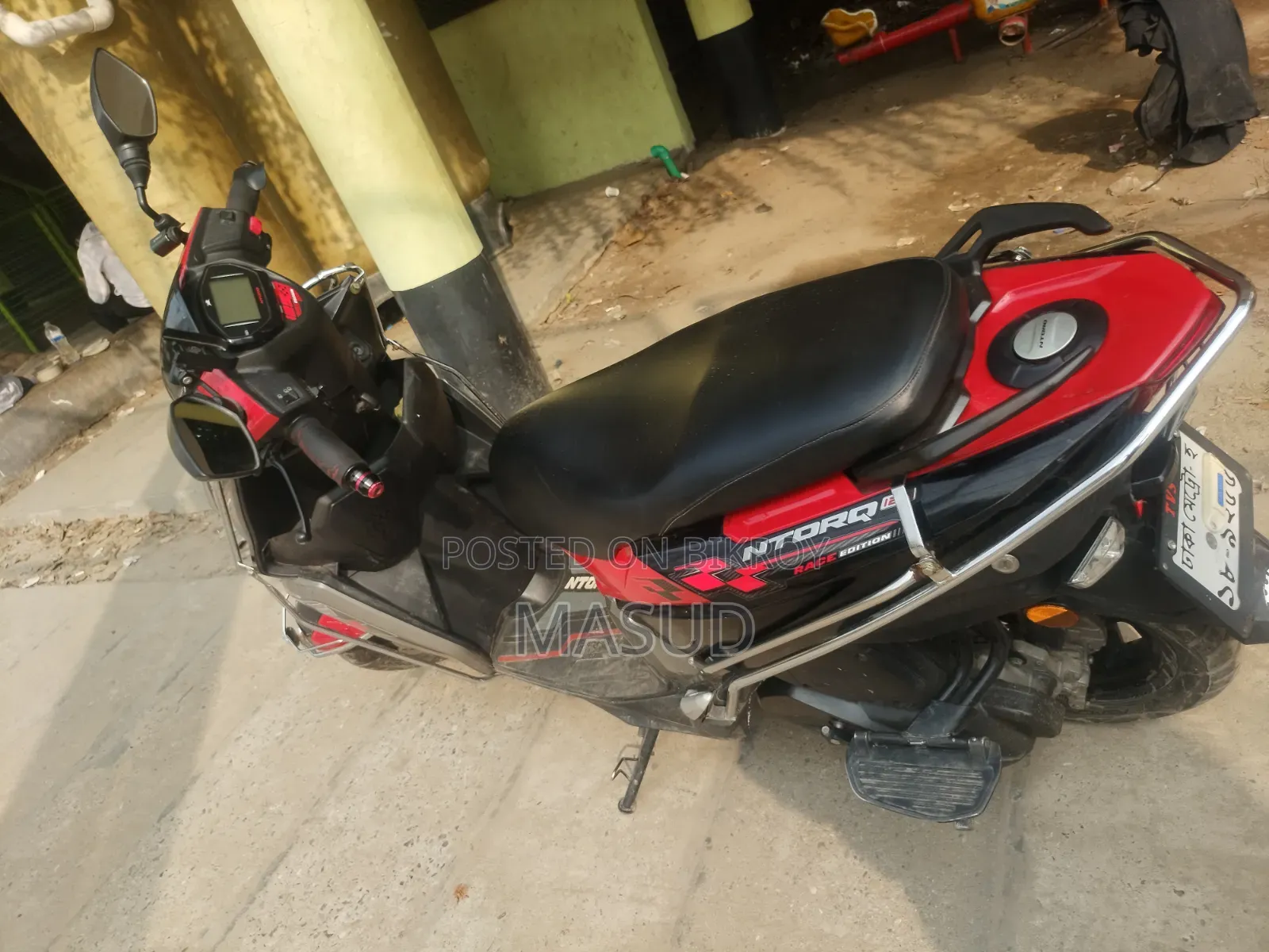 TVS Ntorq 125 2023 Red