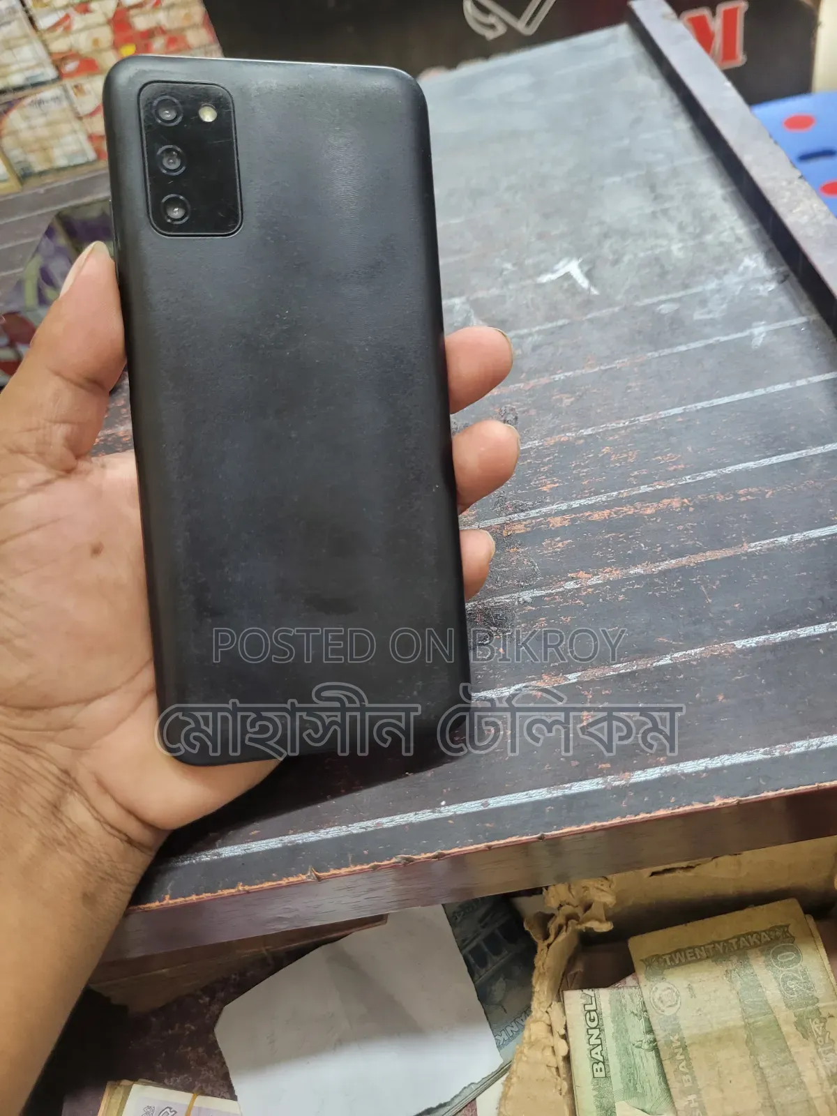 স্যামসাং গ্যালাক্সি এ০৩এস ৬৪ জিবি কালো