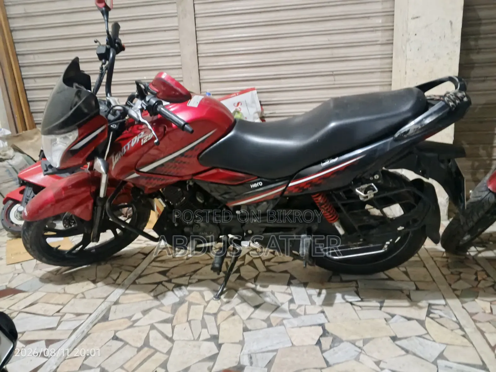 Hero Ignitor 125 Techno 2020 Red